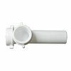 Thrifco Plumbing 1-1/2 Inch Plastic Tubular E.O Slip Joint Tee W/ Baffle 4401655